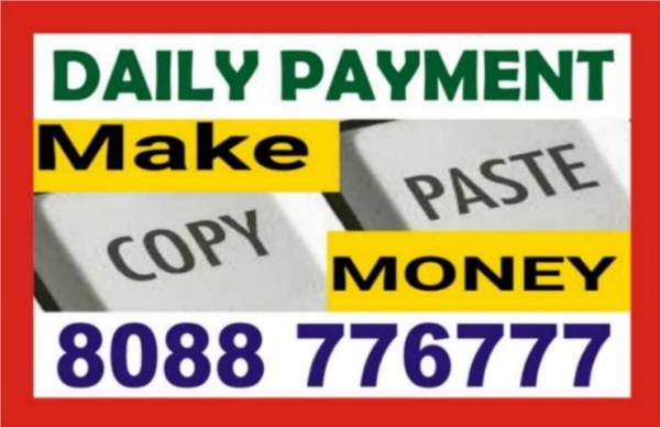 Copy paste job Daily Income | Work Daily Earn Daily | 15 Part Time Job | 4060