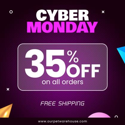 Cyber Monday Petcare Sale: 35% Off + Free Shipping | OurPetWarehouse