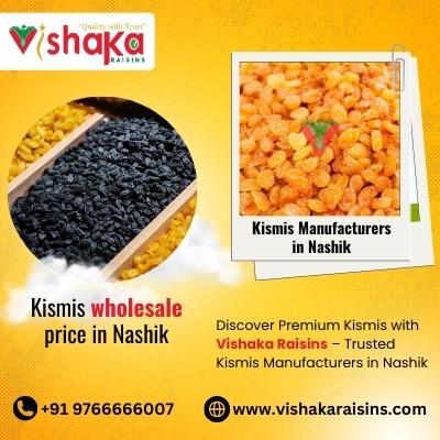 Discover Premium Kismis with Vishaka Raisins – Trusted Kismis Manufacturers in Nashik