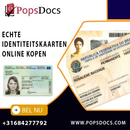 Echte identiteitskaarten online kopen