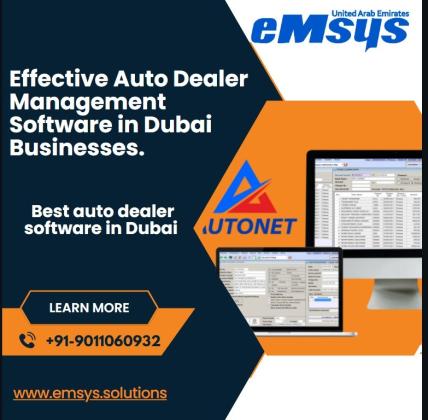 Effective Auto Dealer Management Software in Dubai Businesses.