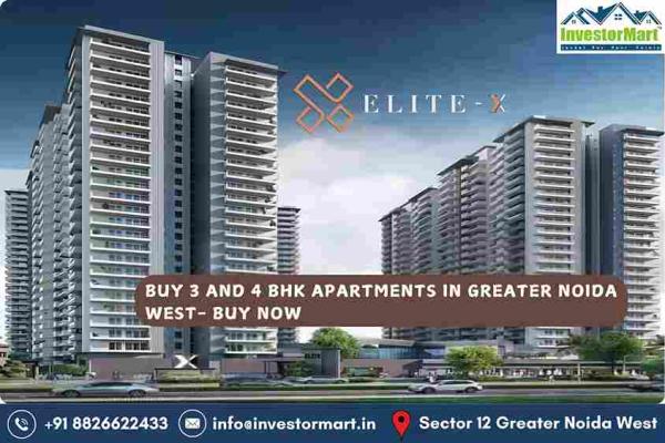 Elite X 3/4 BHK Apartments Resale in Greater Noida