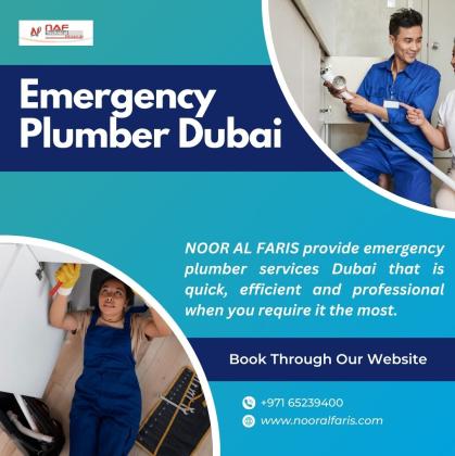 Emergency plumber in Dubai services by NOOR AL FARIS.