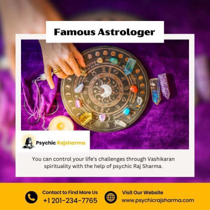 Famous Astrologer in New Jersey | Psychic Raj Sharma