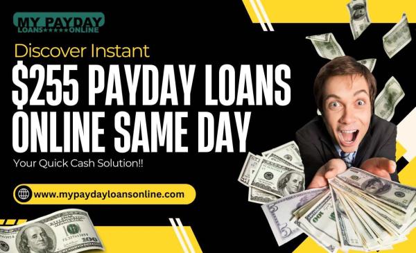 Fast & Simple $255 Payday Loans Online Same Day – Apply Now!