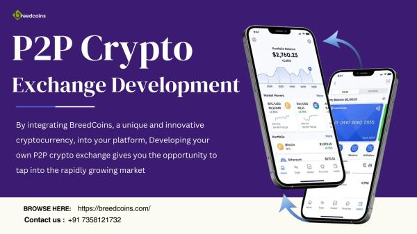 Get your high quality services in P2P crypto exchange development