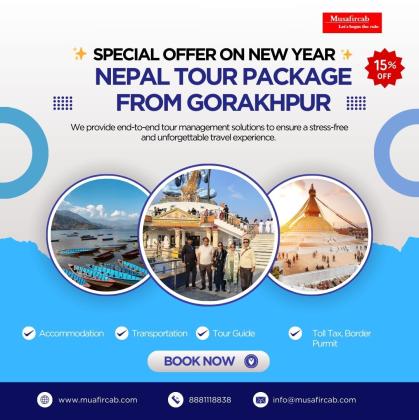 Gorakhpur to Nepal Tour Package