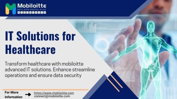 Healthcare with Innovative IT Solutions by Mobiloitte