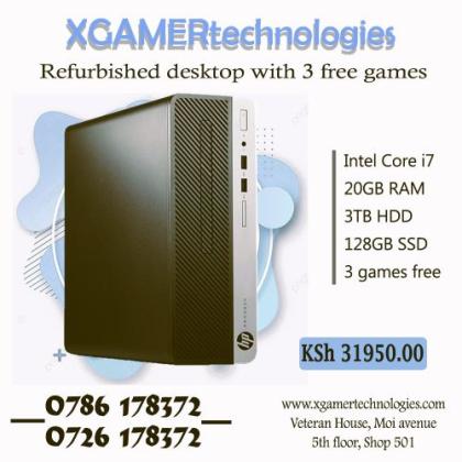 HP ProDesk Core i7 Tower desktop PC used lightly