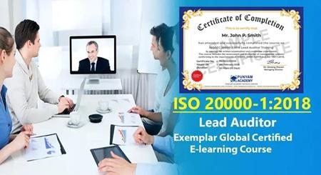 ISO 20000 Lead Auditor Training Online