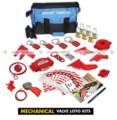 Lockout the Machines with High Quality LOTO Kits by E-Square