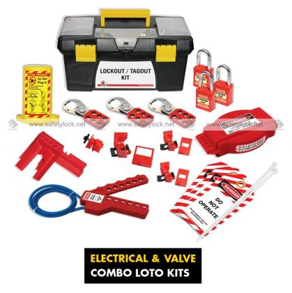 Lockout the Machines with High Quality LOTO Kits by E-Square