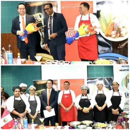 Master Class by Peruvian Celebrity Chef Julio Castillo at AAFT School of Hospitality and Tourism