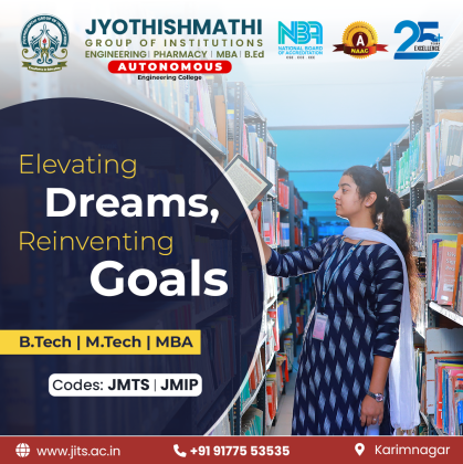 MBA Colleges In Karimnagar | Best MBA Colleges In Telangana | JITS