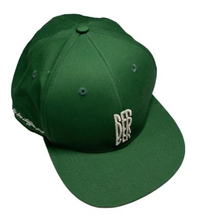 Men's Green Cap at Derclo: Classic green caps for style.