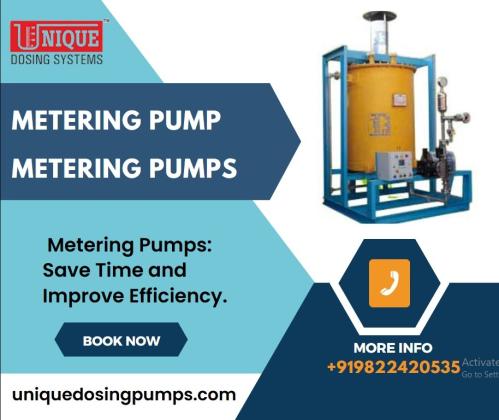 Metering Pumps: Save Time and Improve Efficiency.