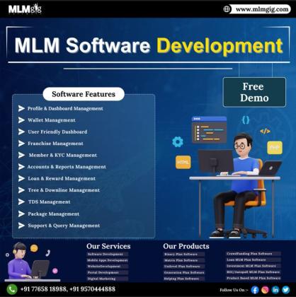 MLM Software | Best MLM Software Provider in Patna | MLMGIG