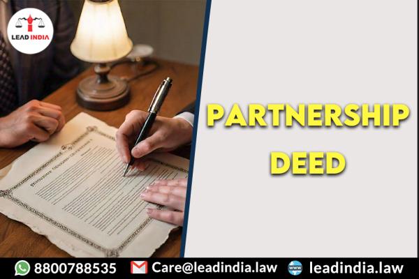 partnership deed | Legal Firm | lead india