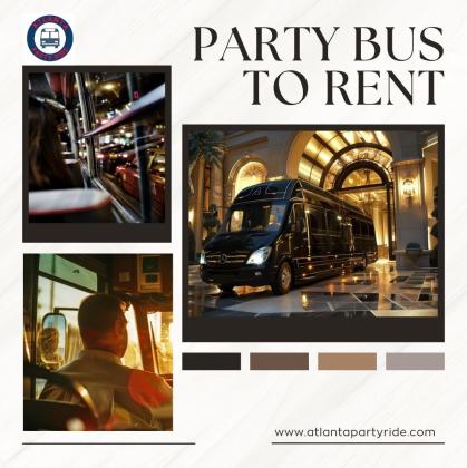 Party Bus to Rent – Get the Ultimate Luxury and Entertainment Celebration.