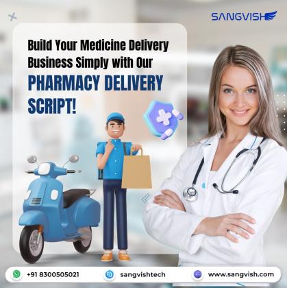 Pharmacy Delivery Script - Start a Profitable Online Medicine Delivery Business Today!