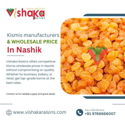 Premium Quality Kismis from Vishaka Raisins – Leading Manufacturers in India