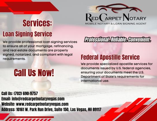 Professional Real Estate and Loan Document Notarization