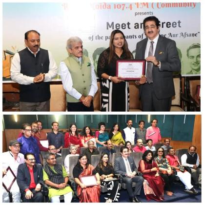 Radio Noida 107.4 FM Celebrates and Honors Talented Singers