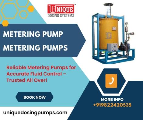 Reliable Metering Pumps for Accurate Fluid Control – Trusted All Over!