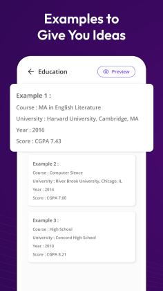 Resume Builder CV Maker App