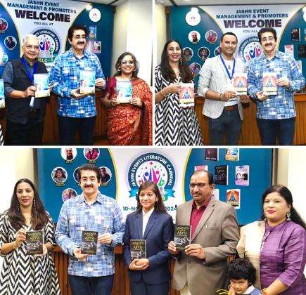 Sandeep Marwah Inaugurates Literary Carnival and Launches New Books at India International Centre