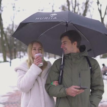 Shoulder Umbrella Holder for Hands-Free Rain & Sun Protection