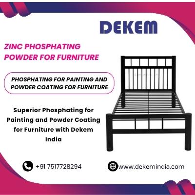 Superior Phosphating for Painting and Powder Coating for Furniture with Dekem India