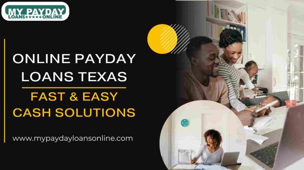 Texas Online Payday Loans - Bad Credit Welcome