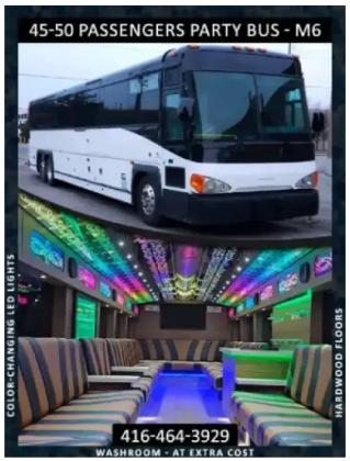 Toronto Party Bus
