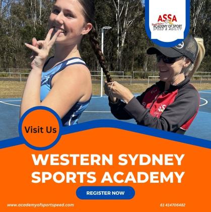 Western Sydney Sports Academy:  Higher-learning educational institution elite sports development.
