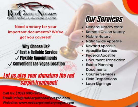Your Reliable Choice for Mobile Notary and Apostille Services