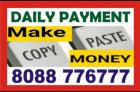 Bangalore Part time jobs | Work Daily, Earn Daily | 4035 | Data entry