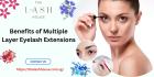 Benefits of Multiple Layer Eyelash Extensions