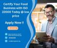 Certify Your Food Business with ISO 22000 Today @ low price