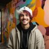 Christmas Astronaut Beanie