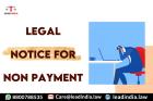 legal notice for non payment | Law Firm | lead india