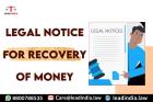 legal notice for recovery of money | legal Law Firm