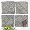 Square Woven Placemats: Handmade Elegance by Project1000