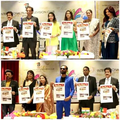 AAFT Students Showcase Excellence with Cine Fiesta Newsletter at the Global Film Festival