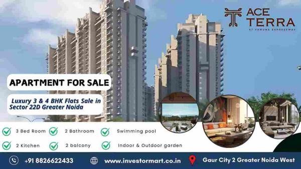 Ace Terra | 3 & 4 BHK Flats | Sector 22D Yamuna Expressway