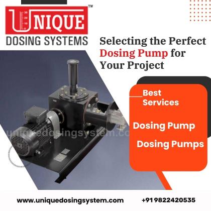 Affordable Dosing Pumps for Smart Solutions