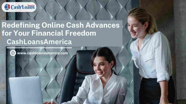 Apply for an Online Cash Advance Today at CashLoansAmerica