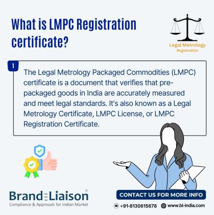 Apply LMPC Registration Certificate Online with Brand Liaison