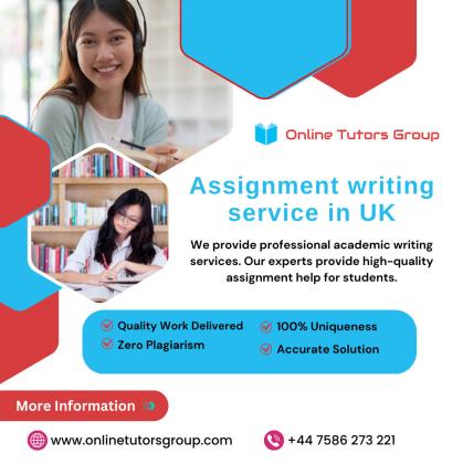 Assignment writing service in UK