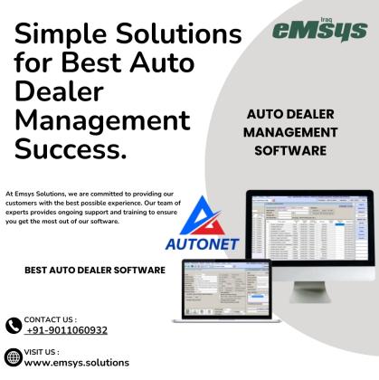Auto Dealer Management Software: Save Time and Money.